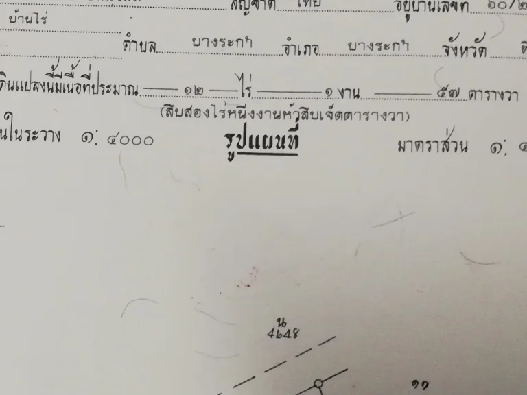 ขายด่วน 12 ไร่ เศษ ที่ดินเปล่าราคาถูกมากๆ บางระกำ จพิษณุโลก