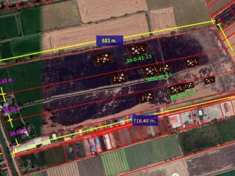 A184 ขายที่ดิน 92 ไร่เศษ แบ่งขาย บางบังทอง นนทบุรี ผังสีเขียว ติดถนน ทำเลดี ราคาถูก