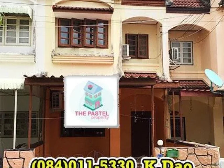 For Sale Townhome Sinthavee Park Ban Chang 2 Bedrooms 2 Bathrooms Land Area 24 Sqrwah