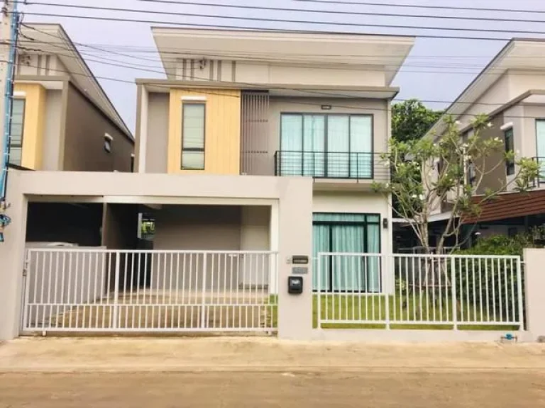 ขายบ้านเดี่ยว หมู่บ้านThe Connect หลักสี่