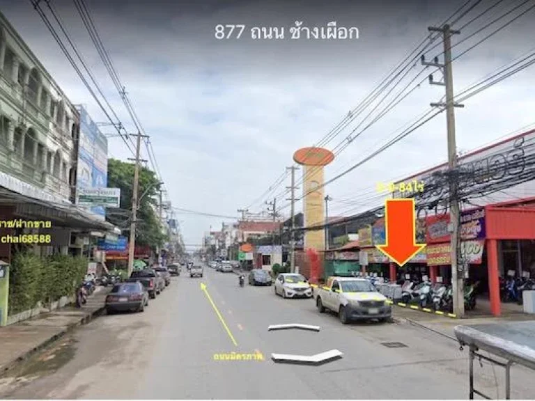 ขายที่ดินในเมืองโคราช ติดถนนช้างเผือก เนื้อที่ 492ตรว-884ตรว