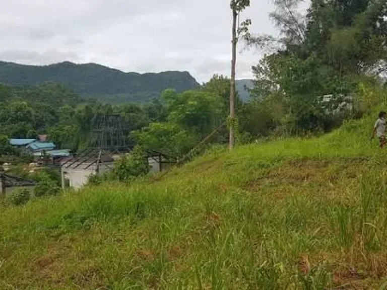 ขายที่ดินติดริมแม่น้ำไทรโยคน้อย จกาญจนบุรี