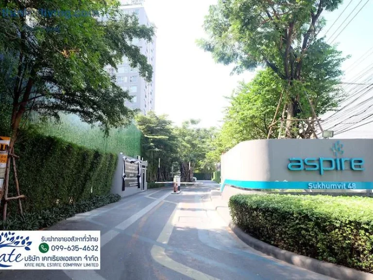 ขาย Aspire Sukhumvit 48 ใกล้รถไฟฟ้า ห้องวิวแม่น้ำ ลมเย็น