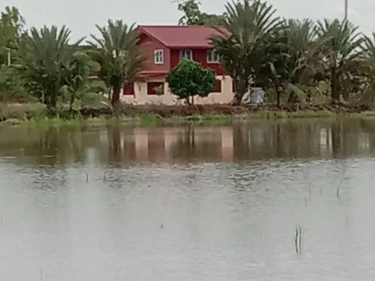 ขายที่ดินพร้อมบ้านสวนเมืองสุพรรณใกล้โรบินสัน