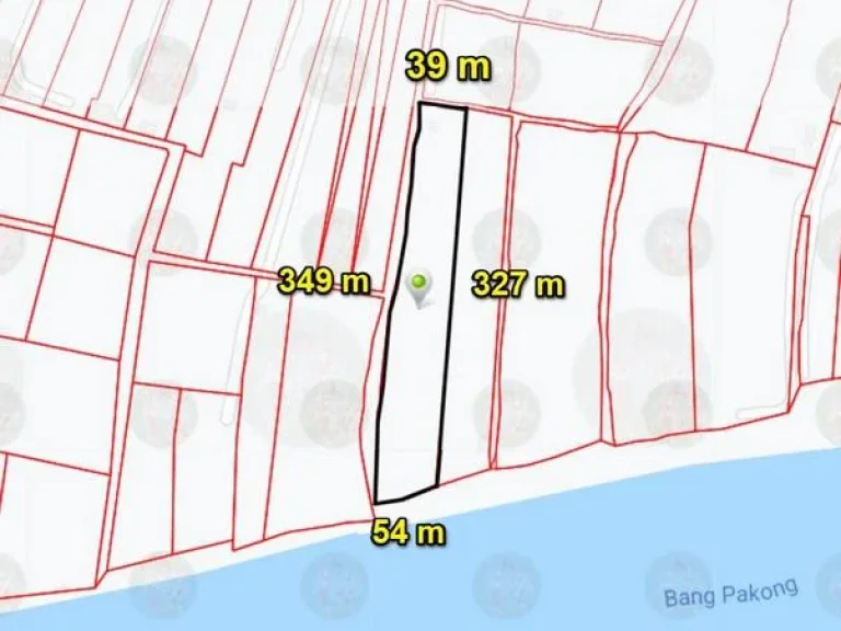 ขายที่ดินบางคล้า 11 ไร่ ติดแม่น้ำบางปะกงบรรยากาศดี จฉะเชิงเทรา