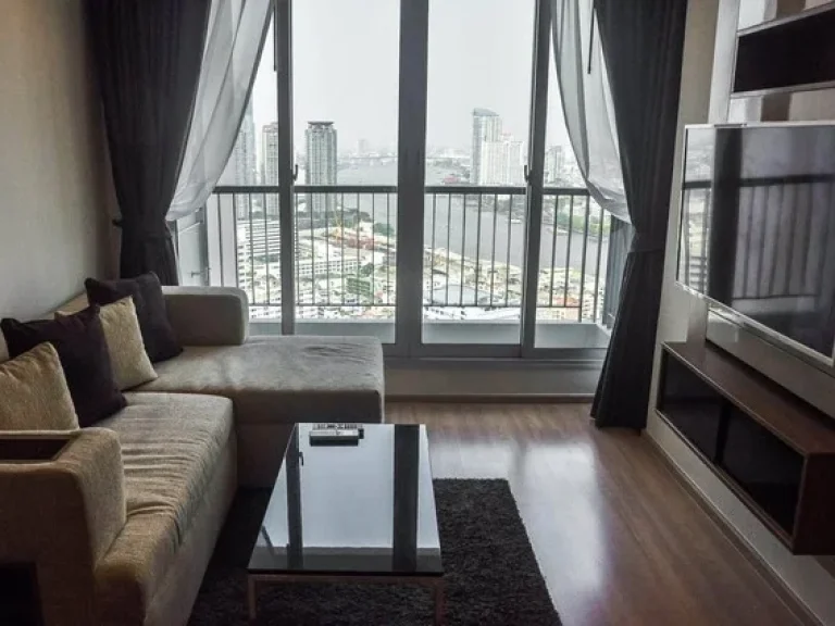 Rhythm Sathorn fully furnished beautiful view BTS Saphan Taksin