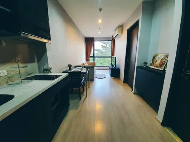 คอนโด RHYTHM SUKHUMVIT 441 ให้เช่า 1ห้องนอน ห้องทิศใต้ Fully Furnished ใกล้BTS พระโขนง