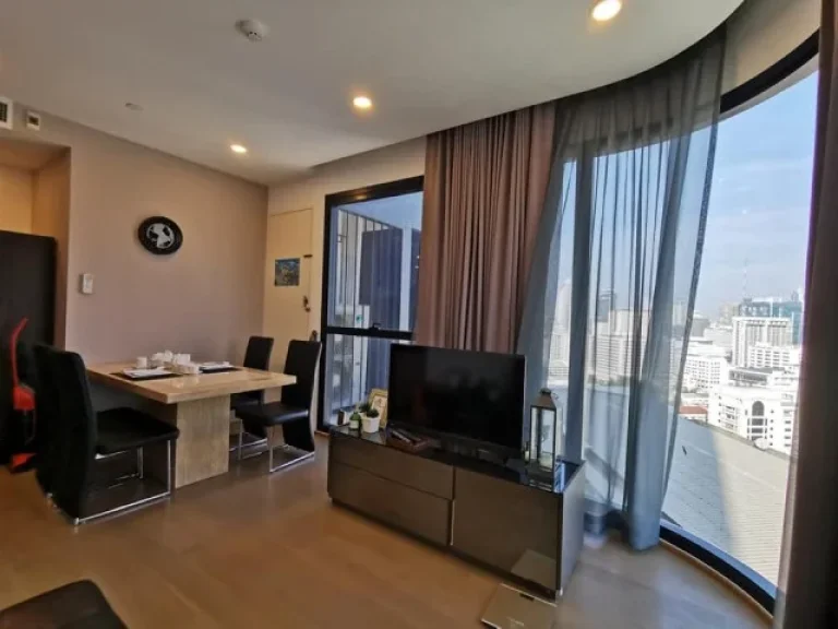 Condo for RENT - Ashton Chula Condo Size 55 sqm 2 bedrooms 1 bath with Lumpini Garden view un