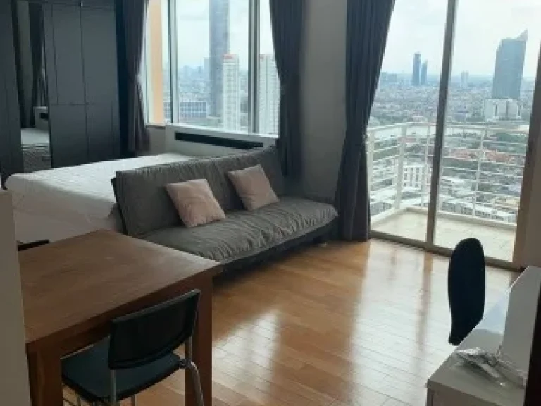 ให้เช่าคอนโด Villa Sathorn Condo 40sqm38th floor studio rental 16000bht