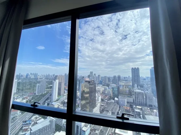 NAI-R407 ให้เช่า พร้อมอยู่ คอนโด แอชตัน จุฬา สีลม High Floor 180m from MRT Samyan 25000tHB