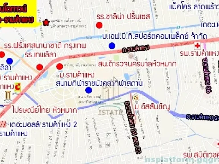 ให้เช่า 6999 ฿ บดินทร์เดชา-รามคำแหง 1 นอน 28 ตรม เฟอร์ครบ คชฟฟ เครื่องซักผ้า ลุมพินี