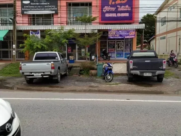 ขายอาคารพาณิชย์ 2 ชั้น ทำเลทอง อโกสุมพิสัย จมหาสารคาม