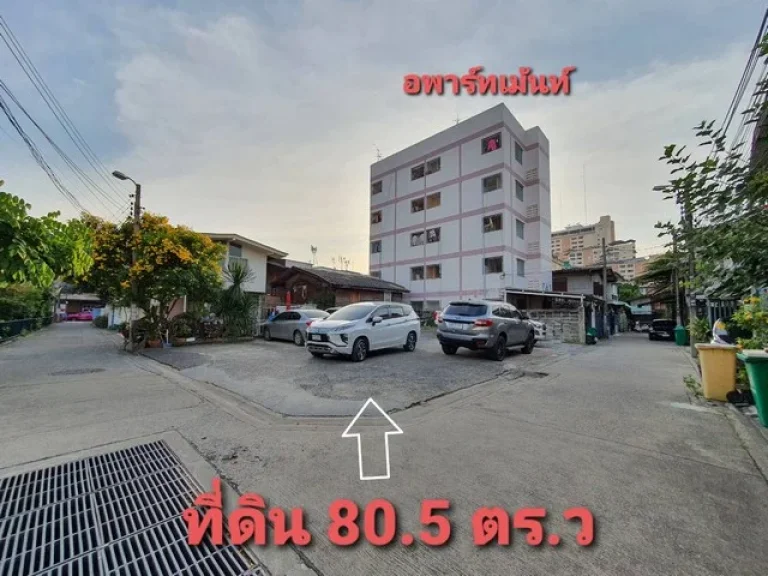 ขายที่ดินเปล่า 805 ตรว แปลงมุม ซอยประชาสงเคราะห์ 24 เขตดินแดง ใกล้ตลาดห้วยขวาง