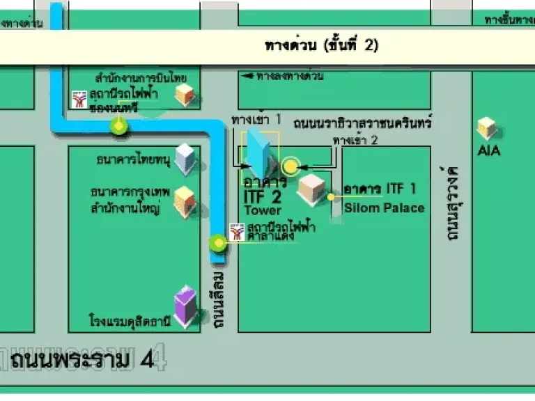 ให้เช่า คอนโด ITF Silom Palace แบบ Studio 1 ห้องน้ำ 43 ตรม ราคาดีที่สุด