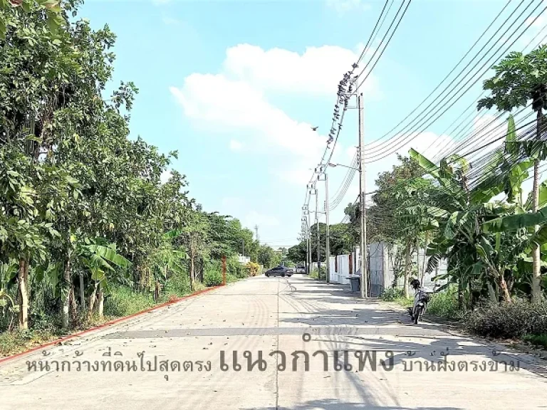 ที่ดิน 881 ตรวา ติดกับ มจามจุรีพาร์ค ถสุขาถิบาล 5 ซอย 5 แยก 15 เขตบางเขน