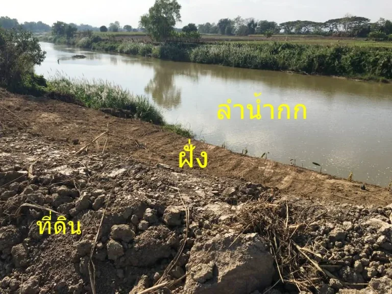 ขายที่ดินสวย ติดริมน้ำกกจังหวัดเชียงรายโฉนด1ไร่ 27 ล้าน วิวดี วิวน้ำ วิวนา ด้านหน้าติดถนนหลัก ด้านหลังติดลำน้ำ ปลูกบ้านได้