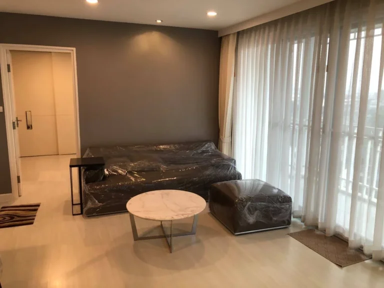 For rent The Bangkok Sathorn Taksin 2 Beds 2 Baths 71 Sqm new renovate nice view Fully furnished Only 20 meters to BTS Krung Thon Buri