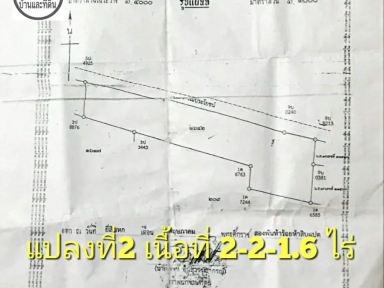 ขายที่ดิน 4 ไร่ หลังหมู่บ้านสกุลเงิน ทางกว้าง 8 เมตร