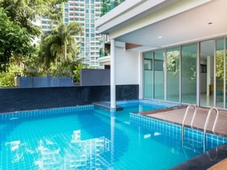 ขายบ้านริมทะเลบางแสนpool villa casalunar paradio 4นอน 4น้ำ 455 ตรม100 ตรวบ้านใหม่ไม่เคยเข้าอยู่