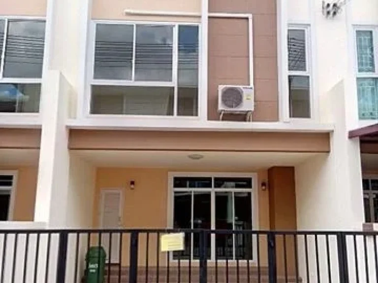 ขาย townhome บ้านบุษบา เขาดิน สวนเสือศรีราชา C158