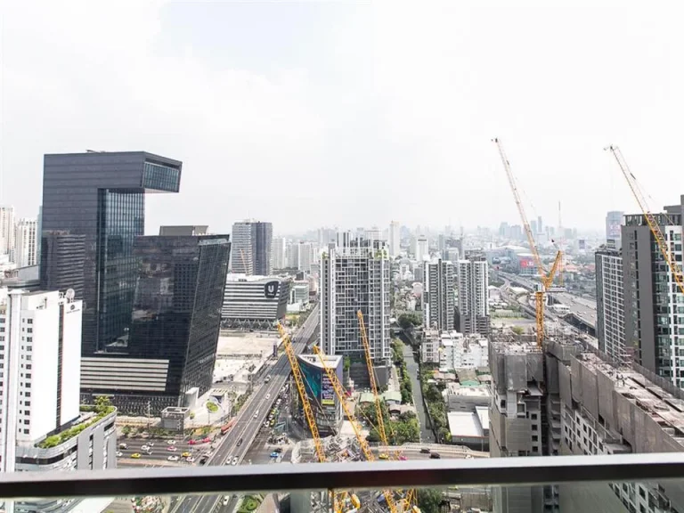 ให้เช่าคอนโด เดอะ ไลน์ อโศก-รัชดา THE LINE Asoke-Ratchada 1 นอน 35 ตรมห้องมุม MRT พระราม9