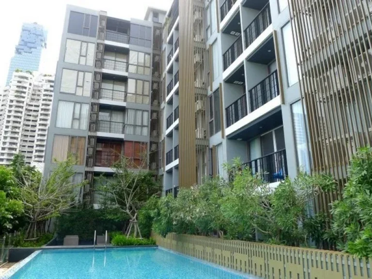 For Rent klass silom BTS Chong Nonsi 1b 1b 34 sqm For3 fully furnished