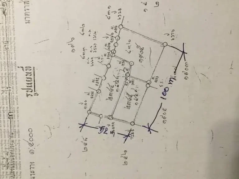 ขายที่ดินหลังพรอมมาดาด้า หน้ากว้าง 100 เมตร