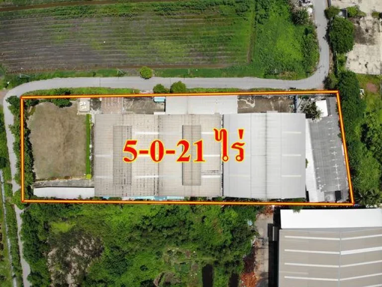 S117 ขายโรงงานพร้อมที่ดิน ขนาด 5-0-21 ตรว พร้อม รง4 ห้องพักคนงาน 50 ห้อง บ้านเกาะ สมุทรสาคร