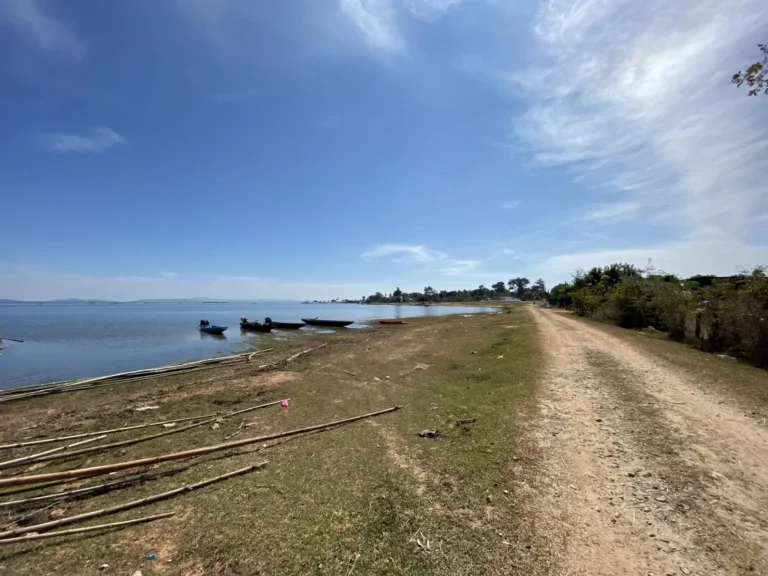 ที่ดิน อุบลริมเขื่อนสิรินธร แปลงติดน้ำ