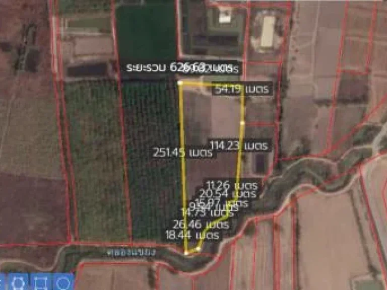 ขาย ที่ดิน ที่ดินเปล่า ตไตรตรึงษ์ อเมือง จกำแพงเพชร 27 ไร่ 751 ตรวา