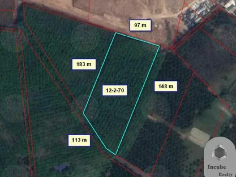 ขายที่ดิน หนองอิรุณ 12-2-70 ไร่ 32 ล้านบาท