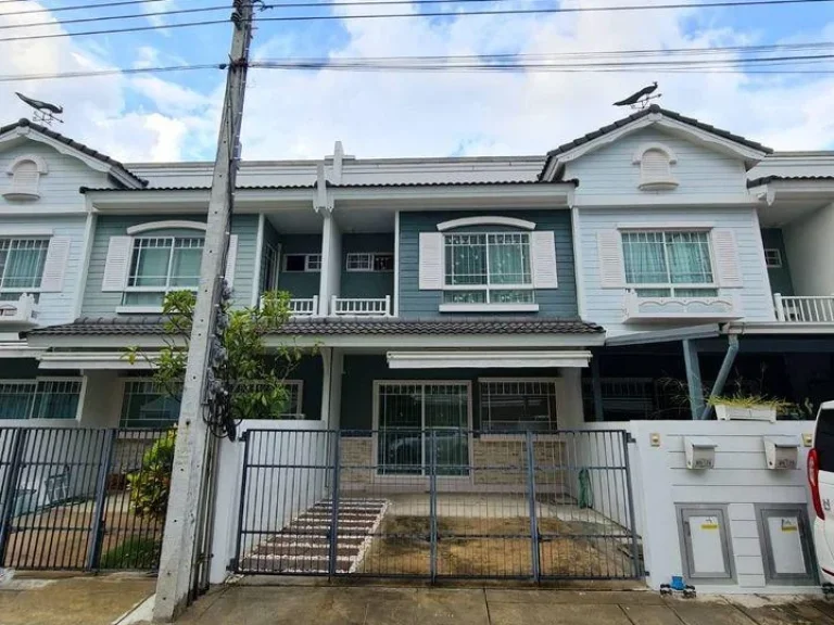 RT391 Town home 2 ชั้นให้เช่าโครงการ indy bangna 2 ตกแต่งด้วย furniture ใหม่ทั้งหมด