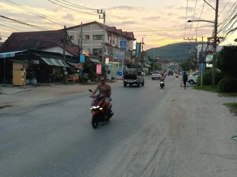 ขายที่ดินติดถนนใหญ่ บ่อผุด-เชิงมนต์ เกาะสมุย 3ไร่