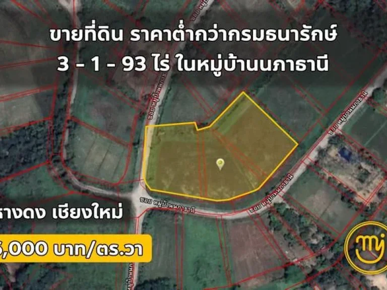 ที่ดิน 3-1-39 หมู่บ้านนภาธานี หางดง ไผ่ 0626046651