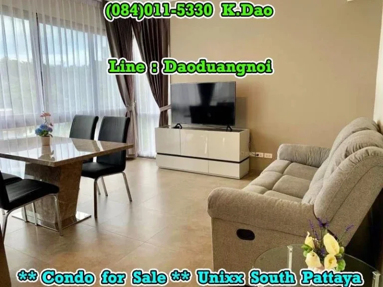 Unixx South Pattaya Condo for Sale 2-Bedroom Type