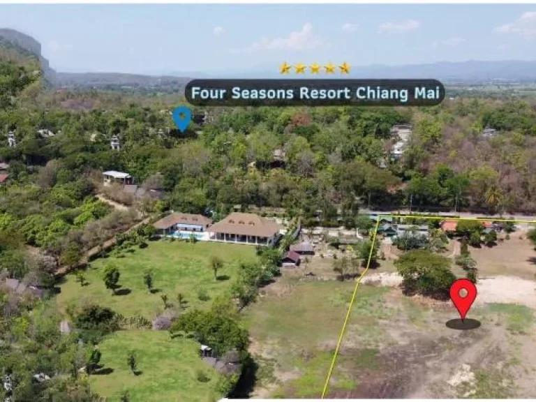 ขายที่ดินวิวสุเทพห่างโรงแรมFour Seasons Mae Rim Grace ประมาน 1 กิโล