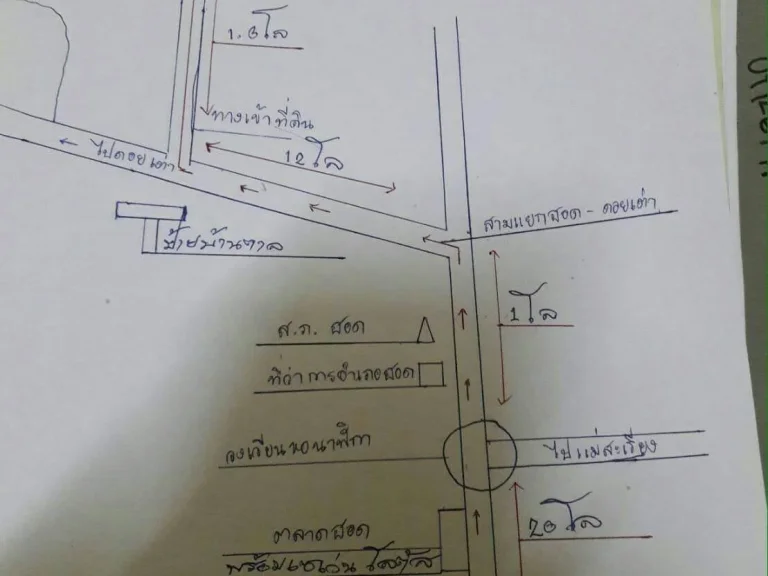 ขายที่ดินดอยเต่า เนื้อที่งอก 200 ไร่