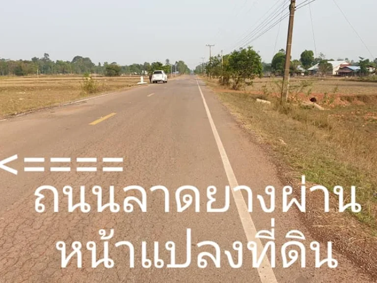 ขายที่ดินราคาถูกติดถนนลาดยาง โฉนดที่ดินเลขที่ 9665 เลขที่ดิน 34 ตนางาม อำเภอเรณูนคร จังหวัดนครพนม