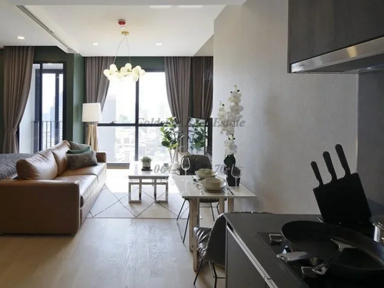 RC3916M RENT Ashton Chula-Silom 32sqm 1bed 26F 32000 Baht per month