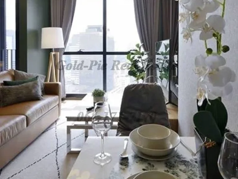 RC3916M RENT Ashton Chula-Silom 32sqm 1bed 26F 32000 Baht per month