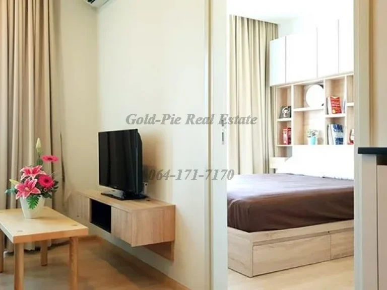 RC3912M RENT Noble Revolve Ratchada 26sqm 1bed 24F 16000 Baht per month