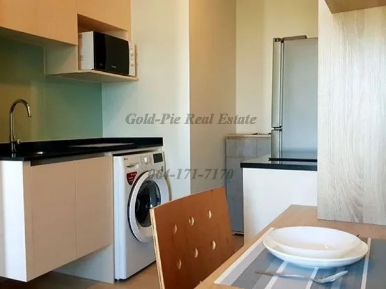 RC3912M RENT Noble Revolve Ratchada 26sqm 1bed 24F 16000 Baht per month