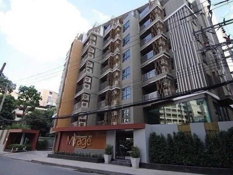 Sale Mirage Sukhumvit 27 condo size 46 sq with buit-in furniture