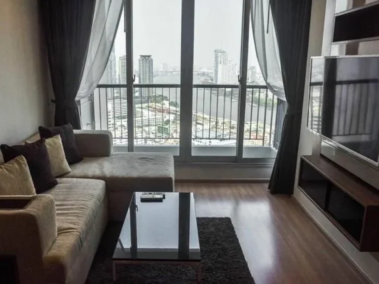 ให้เช่าคอนโด โครงการ RHYTHM Sathorn Condominium เฟอร์ครบ เครื่องใช้ไฟฟ้าครบ ชั้น 36 วิวแม่น้ำเจ้าพระยา