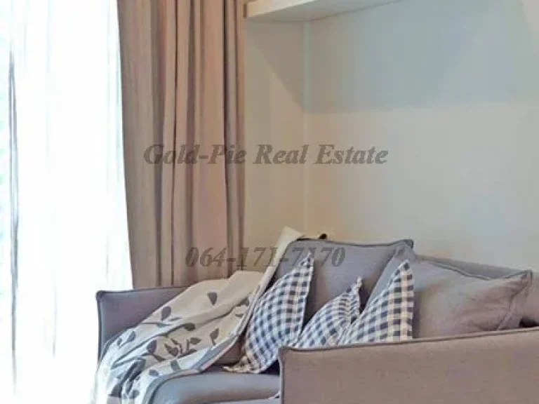 RC3896PM RENT Noble Revolve Ratchada 26sqm 1bed 19F 15000 Baht per month