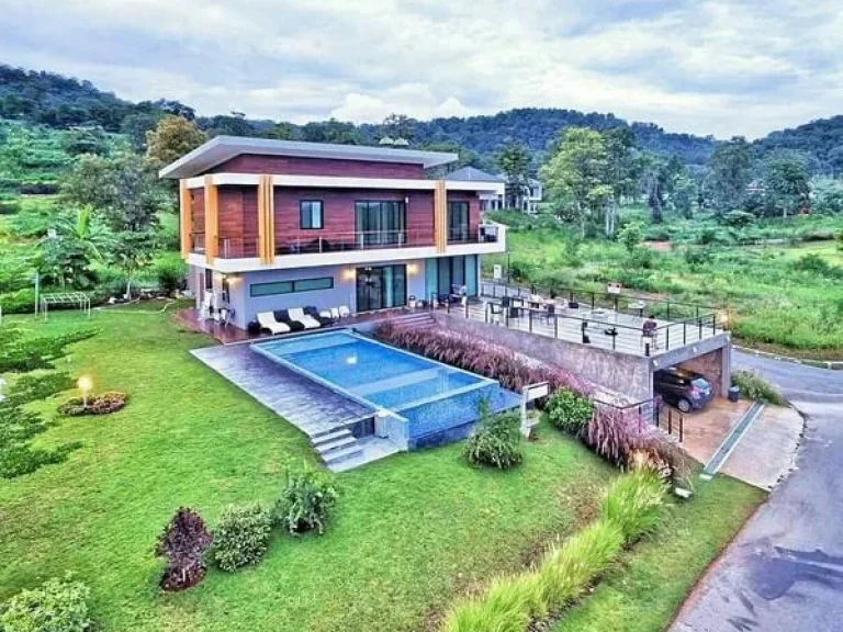 ขายบ้านพักตากอากาศ Pool Villa ภูภัทรา3 3087 ตรว