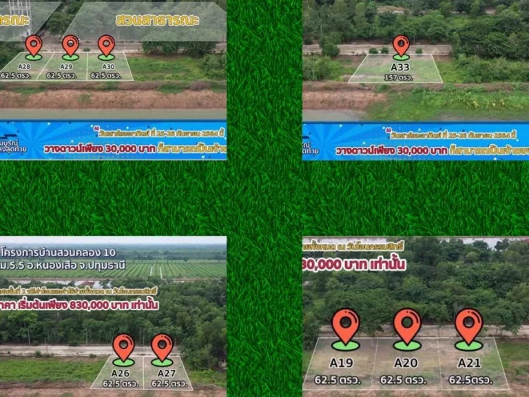 เพียง 300000 เป็นเจ้าของที่ดินได้ทันที พิเศษ เพียง 2วันเท่านั้น