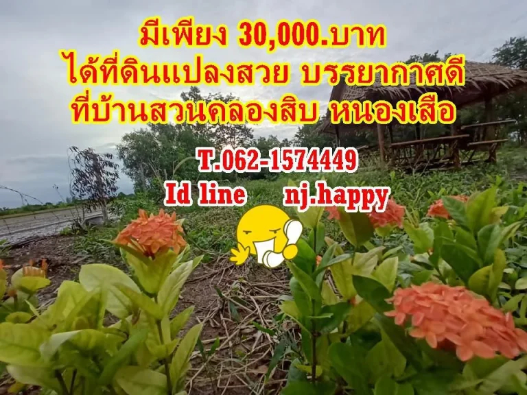 ดาวน์เพียง 30000เป็นเจ้าของทันที ที่บ้านสวนคลอง 10T062-1574449