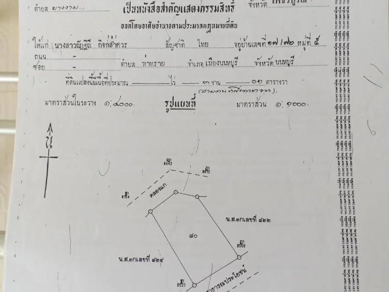 ขายทีดิน