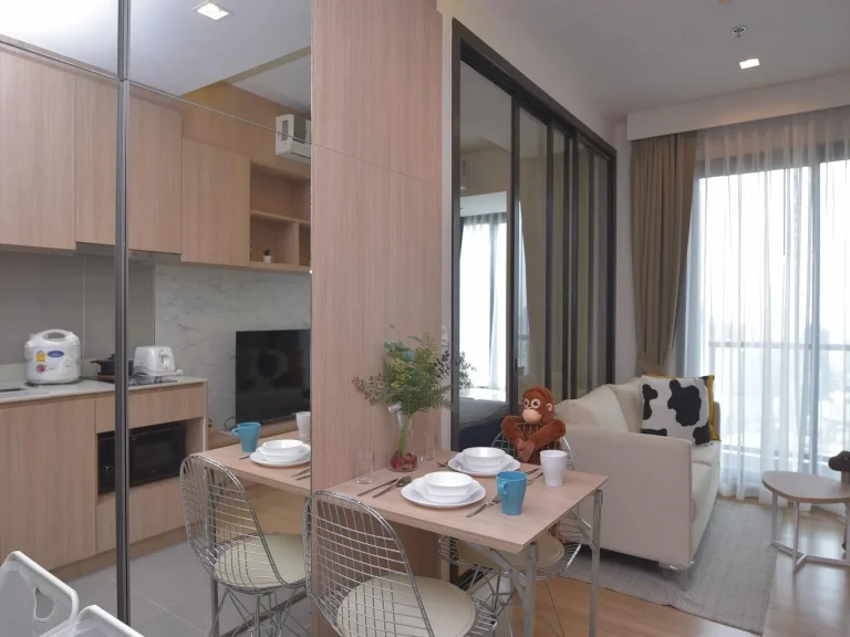 ให้เช่า Condo M จตุจักร ห้องใหม่ ตกแต่งสวย วิวดี พร้อมเข้าอยู่ ES12-0332